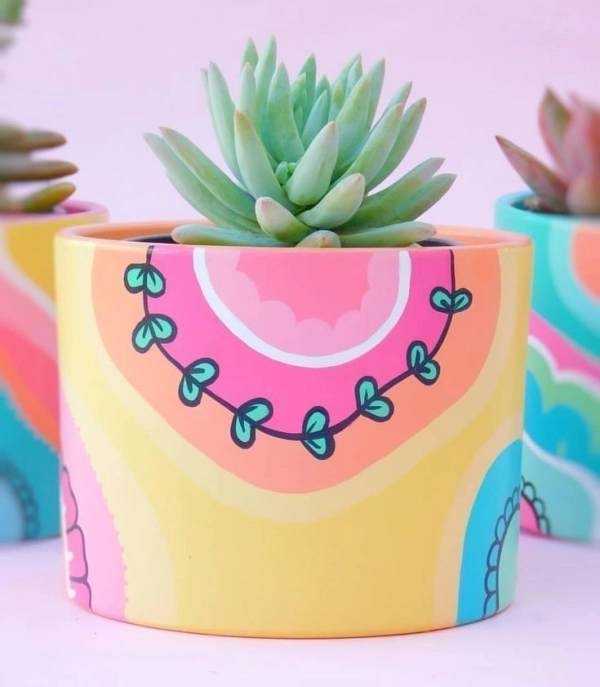 30+ Ideias Criativas para Pintar Vasos e Potes: Decore sua Casa ou Lucre Vendendo