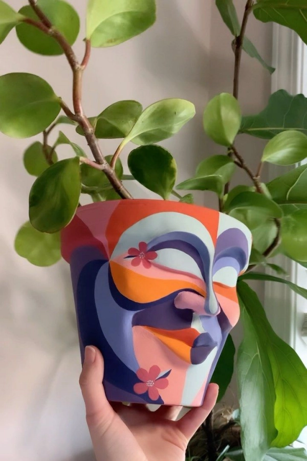 Vasos Engraçados e Criativos para Alegrar o Ambiente