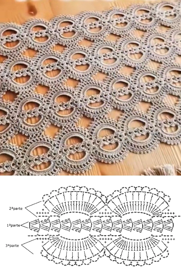 Toalhinhas e Caminhos de Mesa de Crochê: Modelos para Vender, Presentear ou Decorar