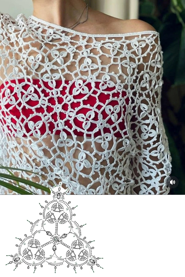 Blusas de Crochê Elegantes: 14 Modelos Modernos com Pontos Lindos para Você Fazer