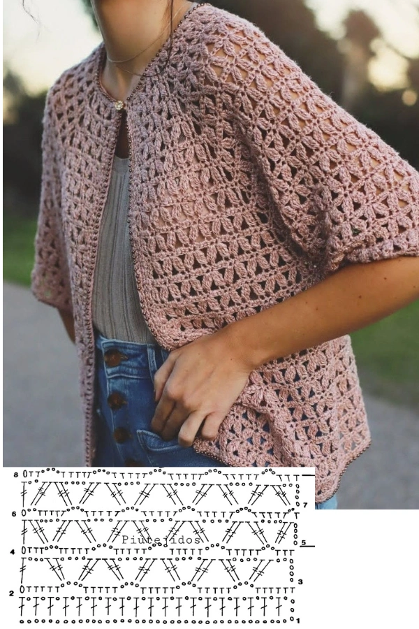 Blusas de Crochê Elegantes: 14 Modelos Modernos com Pontos Lindos para Você Fazer