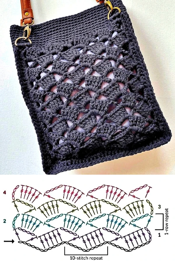 Bolsas de Crochê Estilosas: Modelos, Pontos Modernos e Inspirações Criativas