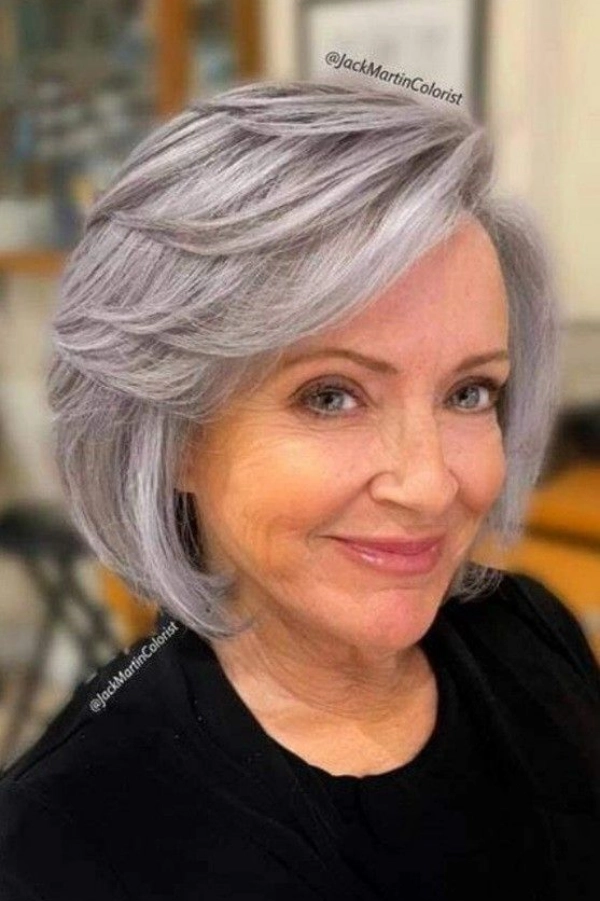 Cortes de Cabelo Modernos para Mulheres 50+ ou 60+ e Valorizar o Look