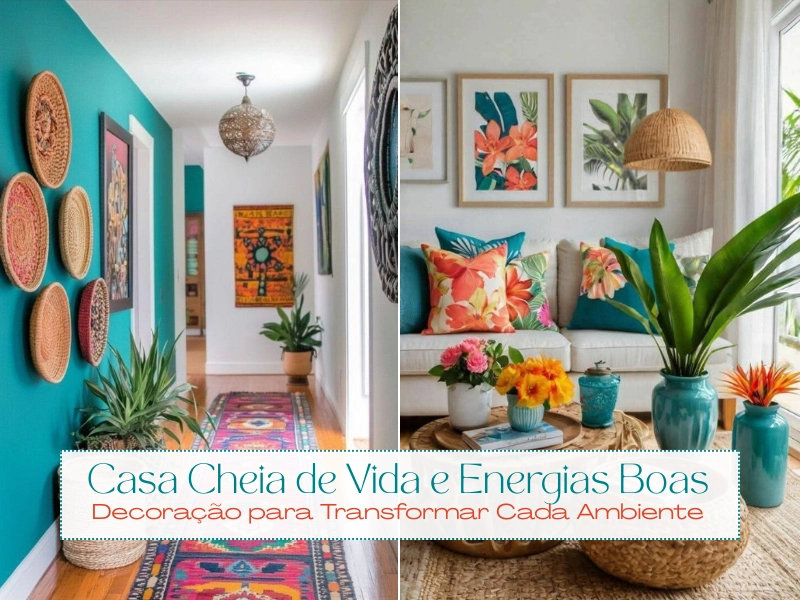 Casa Cheia de Vida e Energias Boas: Decoração para Transformar Cada Ambiente