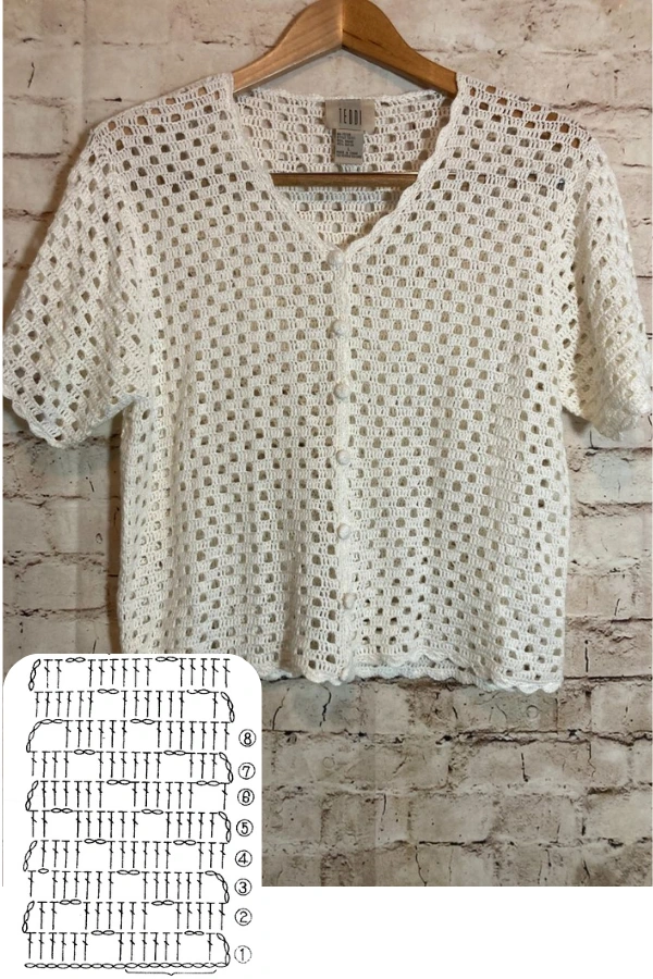 ✨ Blusas de Crochê para o Verão: Modelos e Pontos Leves que Encantam e Refrescam! 🌿