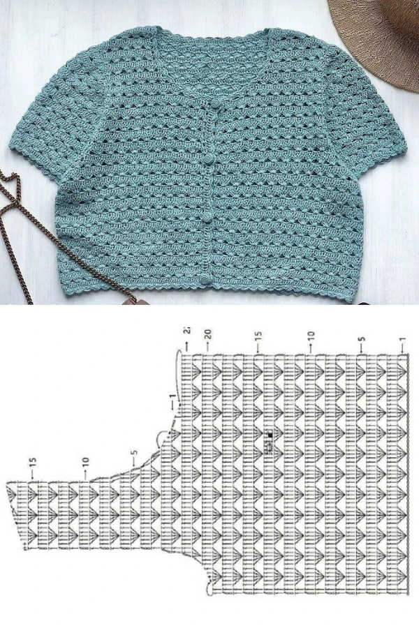 ✨ Blusas de Crochê para o Verão: Modelos e Pontos Leves que Encantam e Refrescam! 🌿