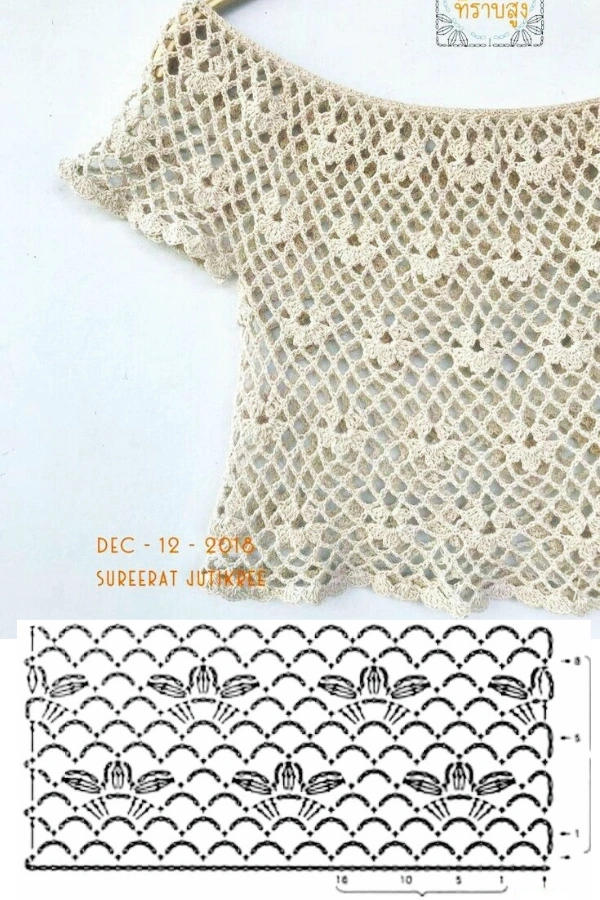 ✨ Blusas de Crochê para o Verão: Modelos e Pontos Leves que Encantam e Refrescam! 🌿