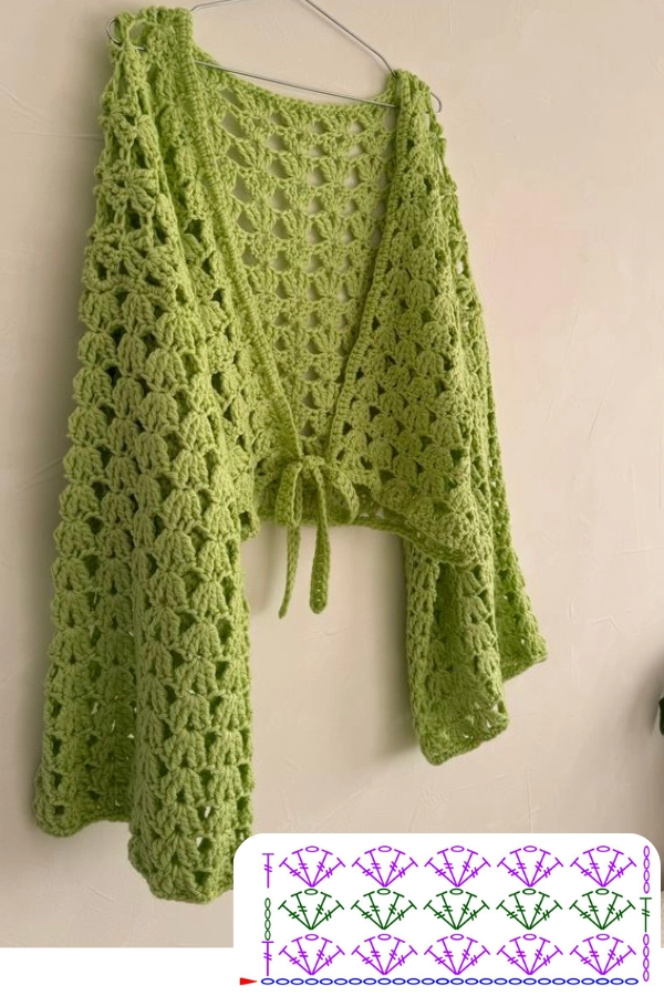 ✨ Blusas de Crochê para o Verão: Modelos e Pontos Leves que Encantam e Refrescam! 🌿