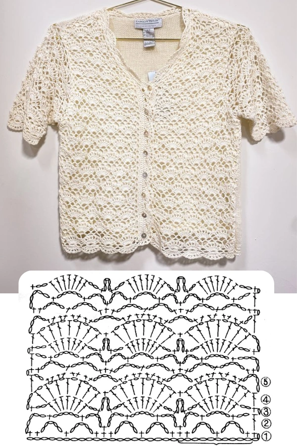 ✨ Blusas de Crochê para o Verão: Modelos e Pontos Leves que Encantam e Refrescam! 🌿