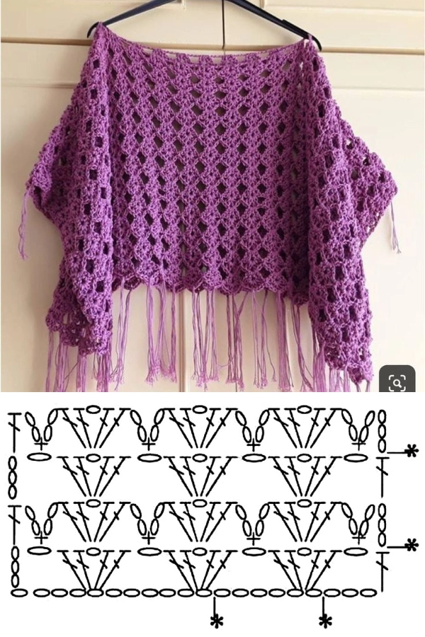 Blusas de Crochê com Gráficos: Modelos Básicos e Pontos Lindos para Criar 🌸🧶