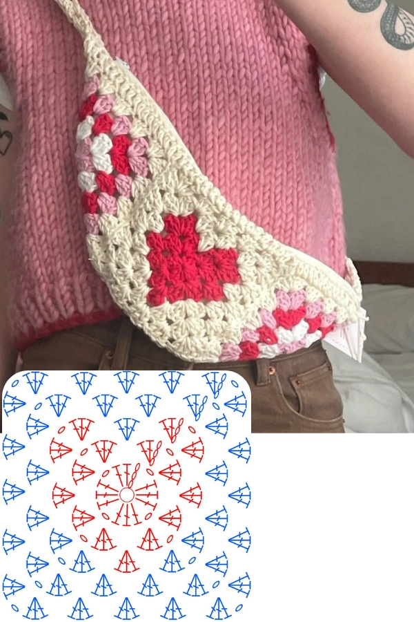 Bolsas de Crochê com Desenho de Coração — Inspirações Modernas e Lucrativas! 💖