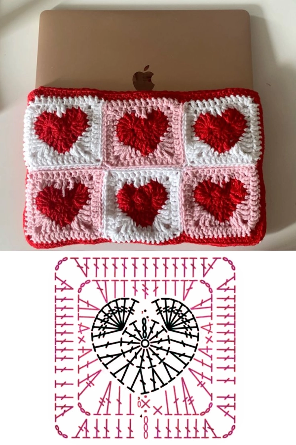 Bolsas de Crochê com Desenho de Coração — Inspirações Modernas e Lucrativas! 💖