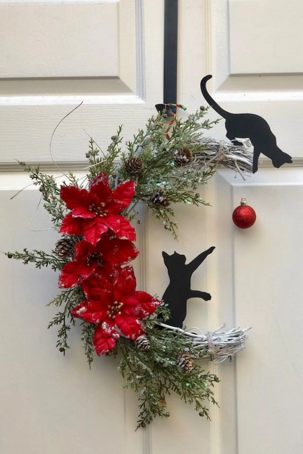 ✨ Decoração de Natal na Porta: Modelos Tradicionais e Divertidos que Encantam! 🎅🎁