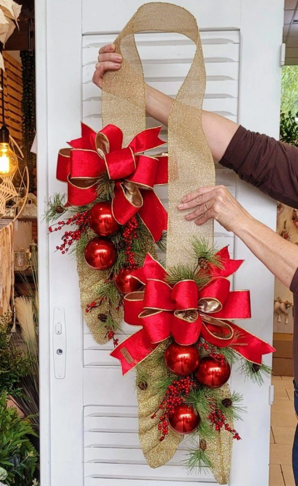 ✨ Decoração de Natal na Porta: Modelos Tradicionais e Divertidos que Encantam! 🎅🎁