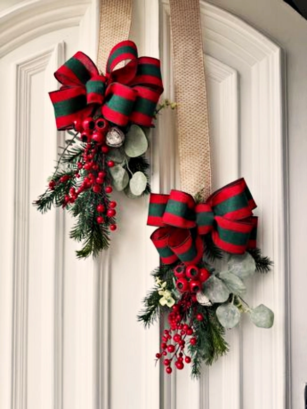 ✨ Decoração de Natal na Porta: Modelos Tradicionais e Divertidos que Encantam! 🎅🎁