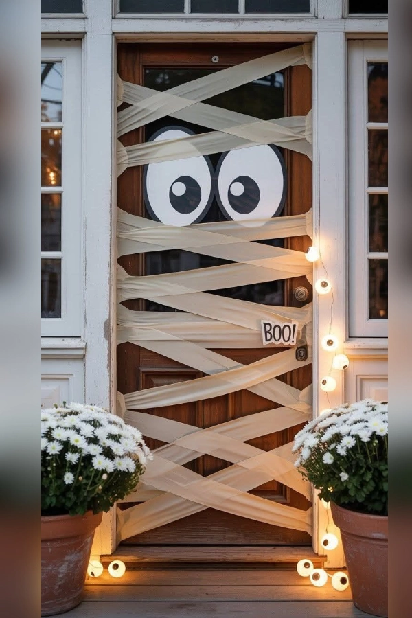 👻 Inspire-se: Decorações de Halloween para Portas e Jardins que Encantam e Divertem!