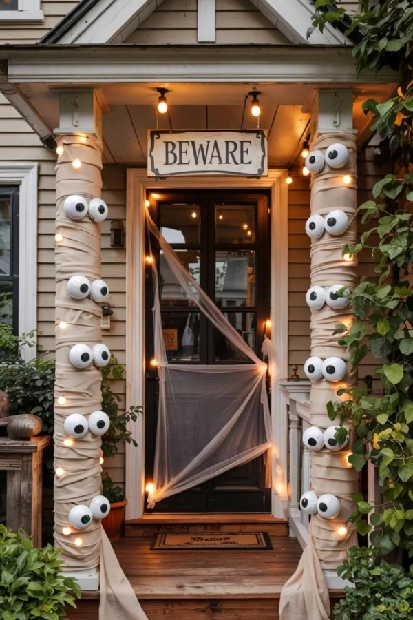 👻 Inspire-se: Decorações de Halloween para Portas e Jardins que Encantam e Divertem!