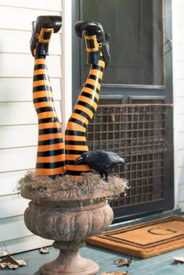 👻 Inspire-se: Decorações de Halloween para Portas e Jardins que Encantam e Divertem!