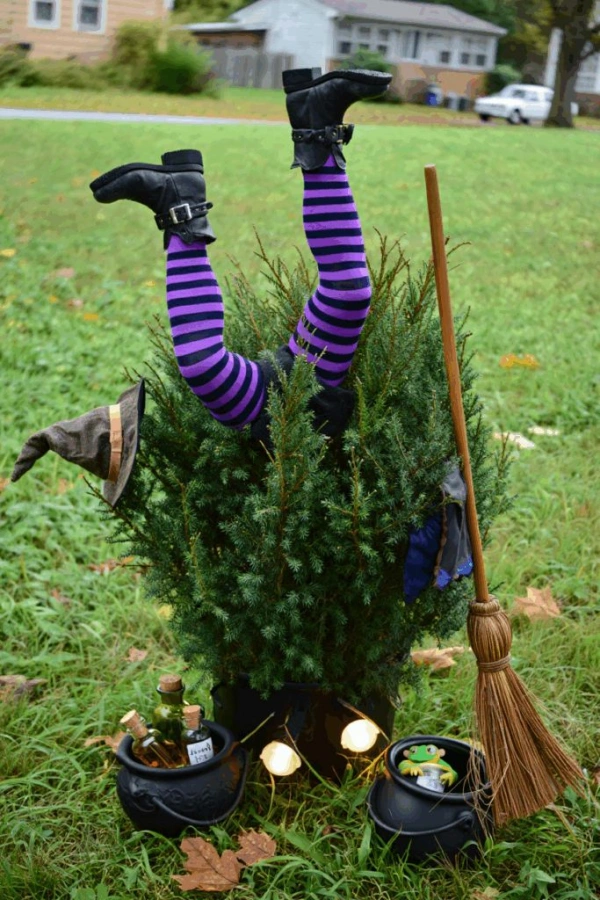👻 Inspire-se: Decorações de Halloween para Portas e Jardins que Encantam e Divertem!