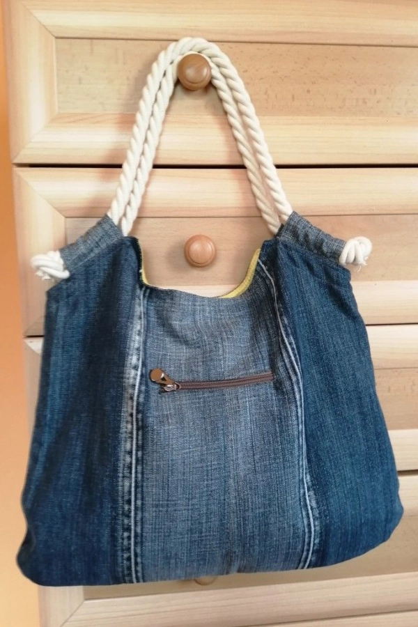 Transforme Jeans Usado em Bolsas Incríveis — 22 Modelos Cheios de Estilo e Criatividade! 👖👜