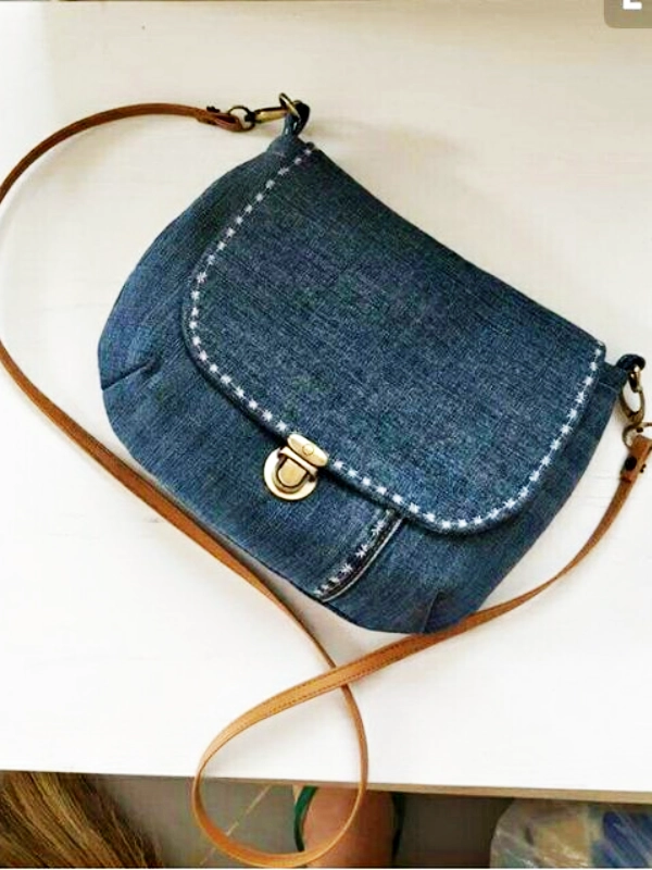 Transforme Jeans Usado em Bolsas Incríveis — 22 Modelos Cheios de Estilo e Criatividade! 👖👜