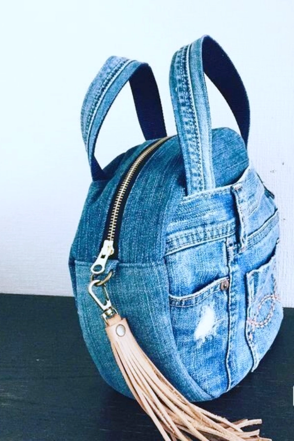 Transforme Jeans Usado em Bolsas Incríveis — 22 Modelos Cheios de Estilo e Criatividade! 👖👜