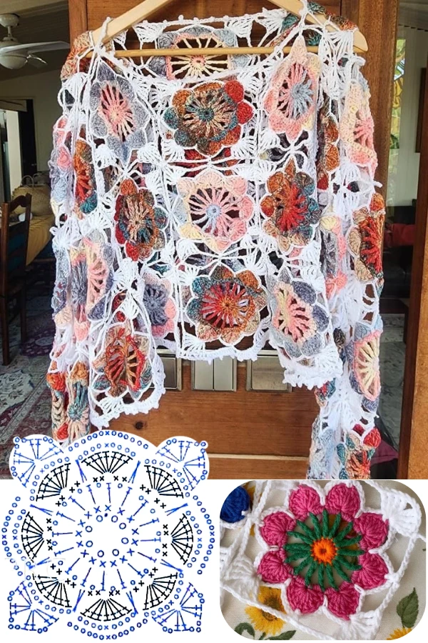 Transforme um Único Quadrado de Crochê em Peças Lindas e Criativas — Inspire-se!