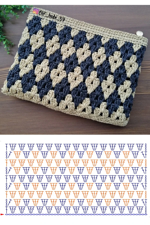 Várias Bolsas de Crochê com 1 Ponto: Ideias Lindas e Super Modernas para Arrasar!