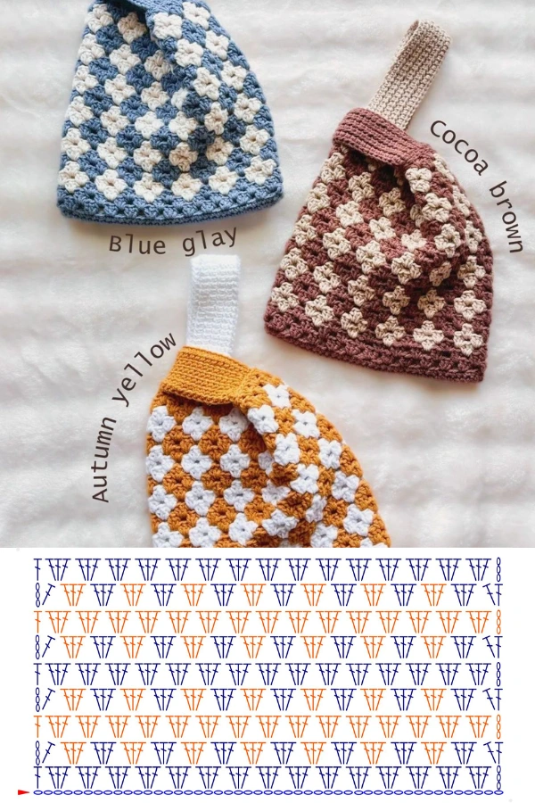 Várias Bolsas de Crochê com 1 Ponto: Ideias Lindas e Super Modernas para Arrasar!