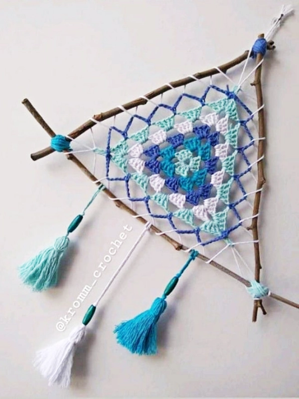 ✨ Crochê Místico: Mandalas, Wind Spinners e Dreamcatchers para Energizar seu Espaço