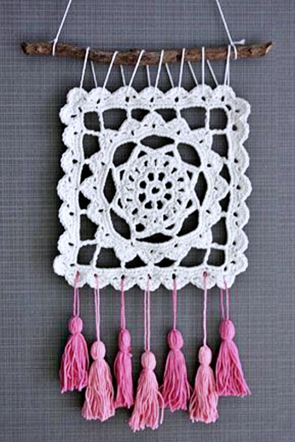 ✨ Crochê Místico: Mandalas, Wind Spinners e Dreamcatchers para Energizar seu Espaço