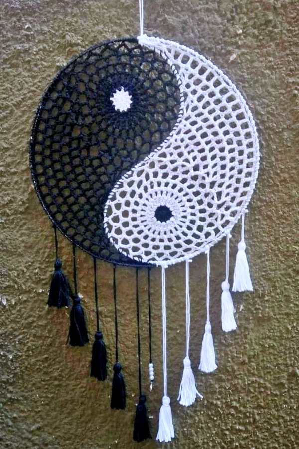 ✨ Crochê Místico: Mandalas, Wind Spinners e Dreamcatchers para Energizar seu Espaço