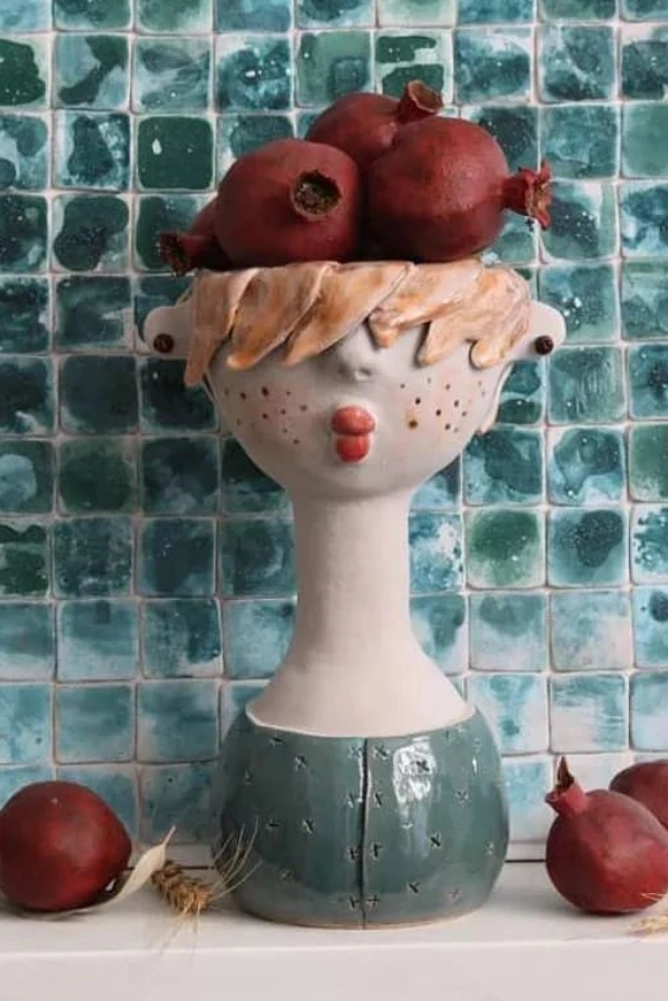 Rostos de Cerâmica Decorativos: 26 Ideias Criativas para Decorar e se Inspirar