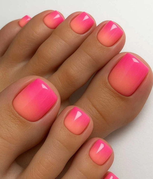 💅Unhas dos Pés no Verão: Cores Vibrantes e Designs Criativos que São Tendência!