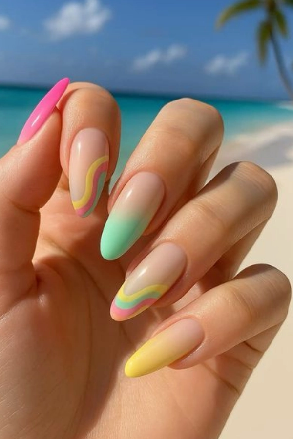 Mãos Bonitas no Verão: Cores e Designs de Unhas que São Tendência