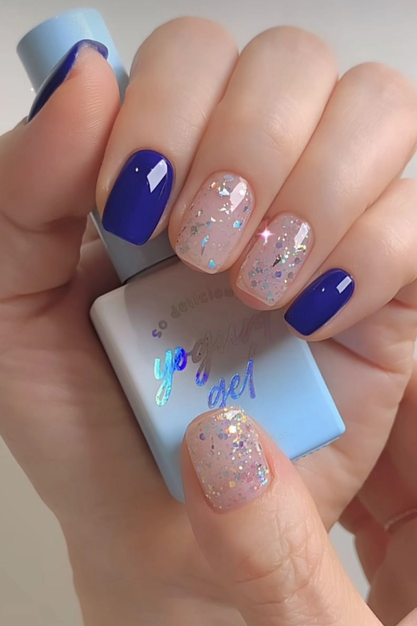 Cores de Unhas para o Ano Novo: Azul, Verde e Marrom para Atrair Harmonia e Prosperidade