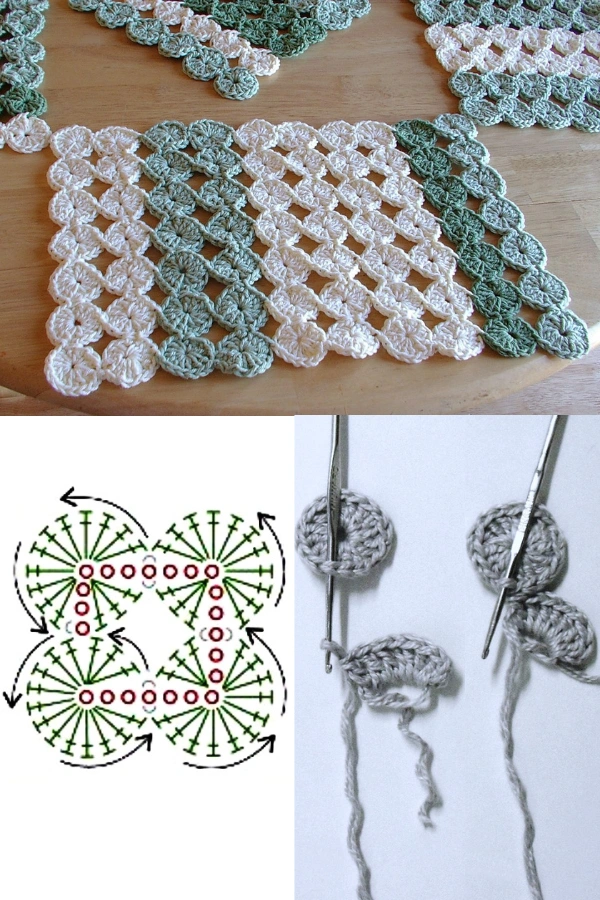 🧶Decoração de Mesa: Jogo Americano e Sousplat Retangular em Crochê para um Visual Moderno