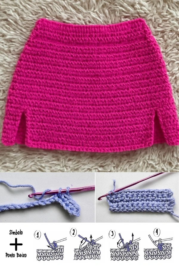 Mini Saias de Crochê: Tendências, Gráficos e Modelos Fáceis para Fazer e Lucrar