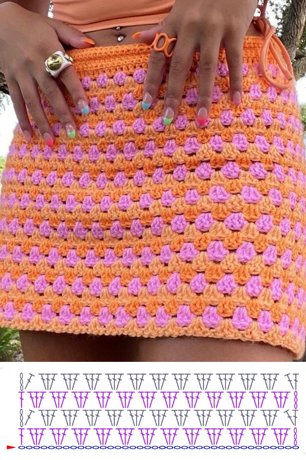 Mini Saias de Crochê: Tendências, Gráficos e Modelos Fáceis para Fazer e Lucrar