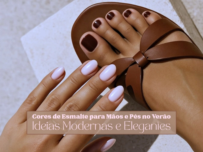 Cores de Esmalte para Mãos e Pés no Verão: Ideias Modernas e Elegantes