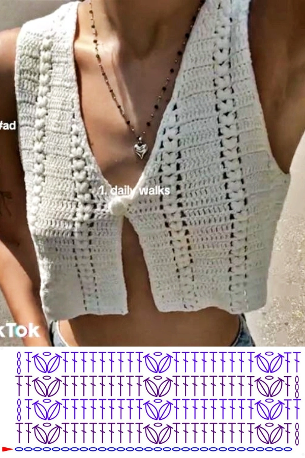 Coletes de Crochê para o Verão Modernos que Valorizam Looks Leves e Naturais