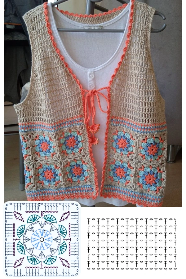 Coletes de Crochê para o Verão Modernos que Valorizam Looks Leves e Naturais