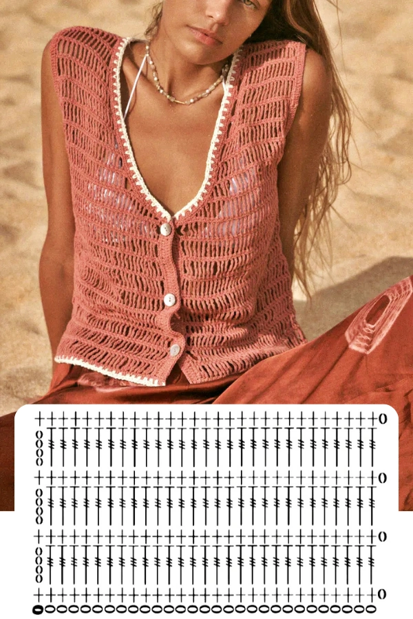 Coletes de Crochê para o Verão Modernos que Valorizam Looks Leves e Naturais