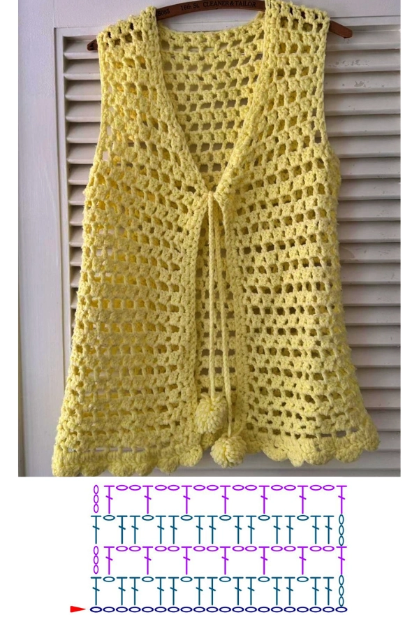 Coletes de Crochê para o Verão Modernos que Valorizam Looks Leves e Naturais