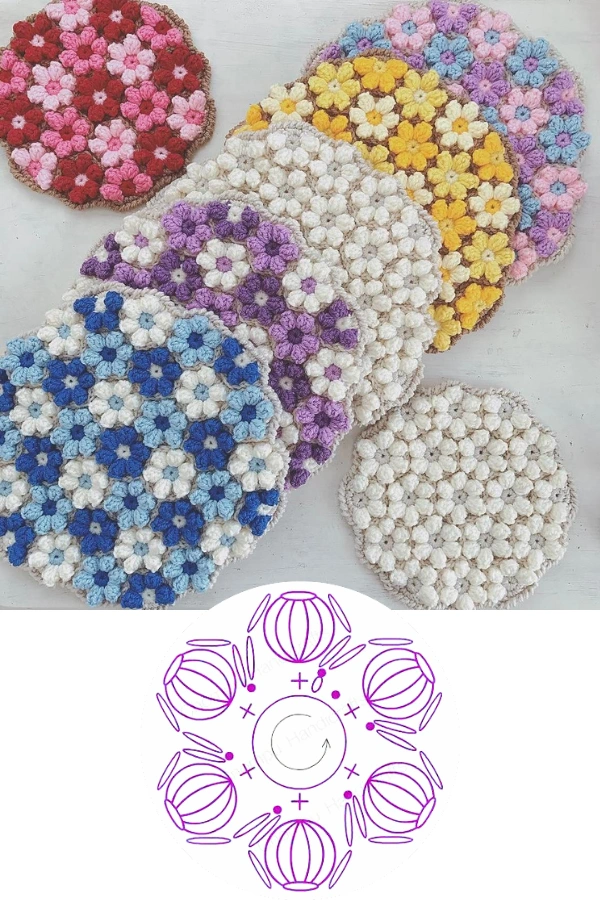 Descanso de Panela de Crochê: Modelos Funcionais e Cheios de Charme para Sua Mesa