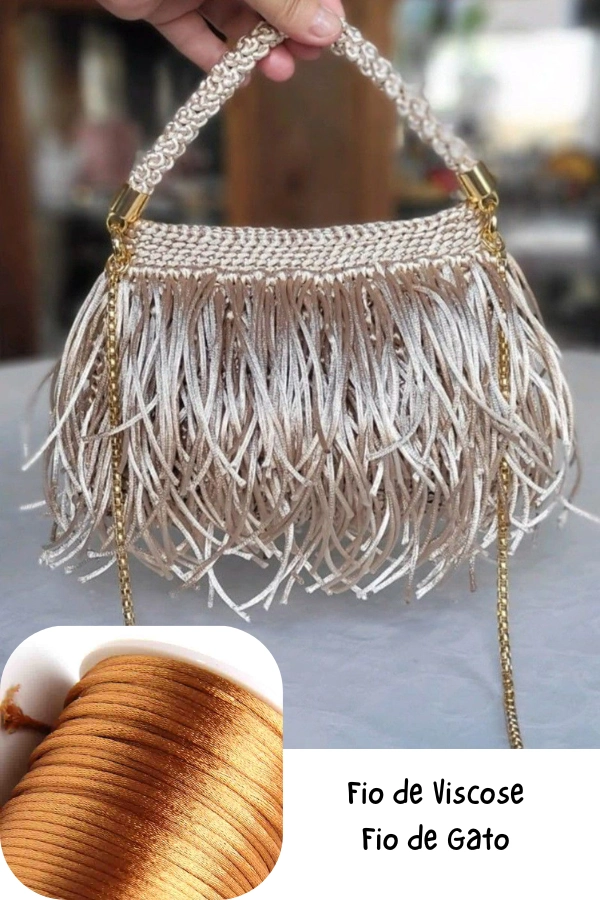 Fios Especiais e Bolsas Incríveis: Artesanato Moderno que Surpreende