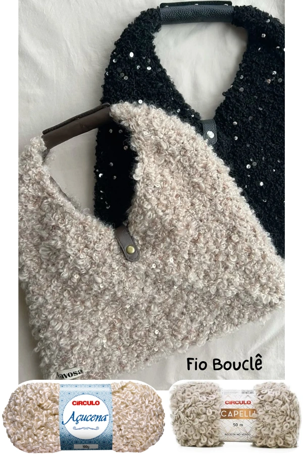 Fios Especiais e Bolsas Incríveis: Artesanato Moderno que Surpreende