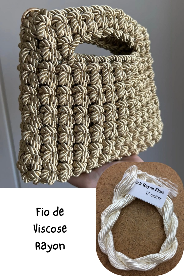 Fios Especiais e Bolsas Incríveis: Artesanato Moderno que Surpreende