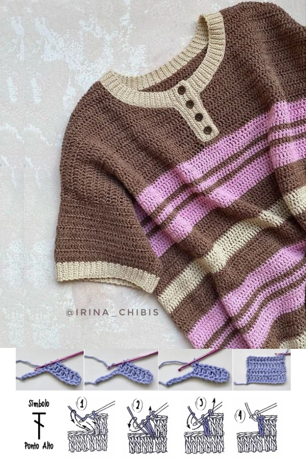 14 Modelos de Blusinhas de Crochê para o Verão: Pontos Modernos, Leves e Fáceis