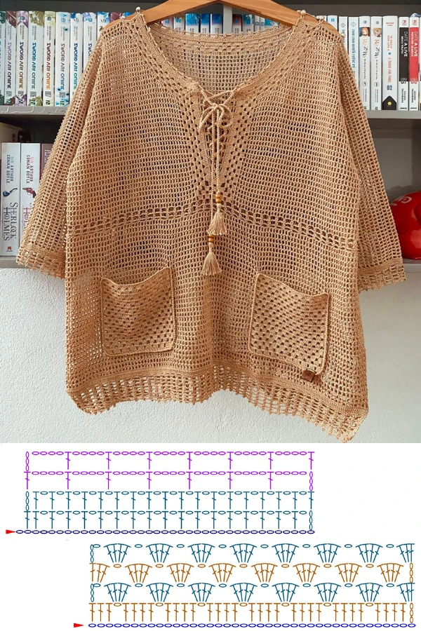 14 Modelos de Blusinhas de Crochê para o Verão: Pontos Modernos, Leves e Fáceis